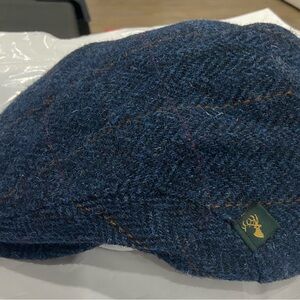 Vintage Mucros Trinity Wool Cap - Made In Ireland